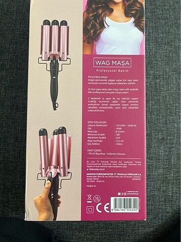  Beden Wag maşa ( su dalga maşası) polosmat