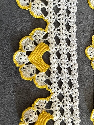 El örmesi tığ havlu kenarı - Görsel 5