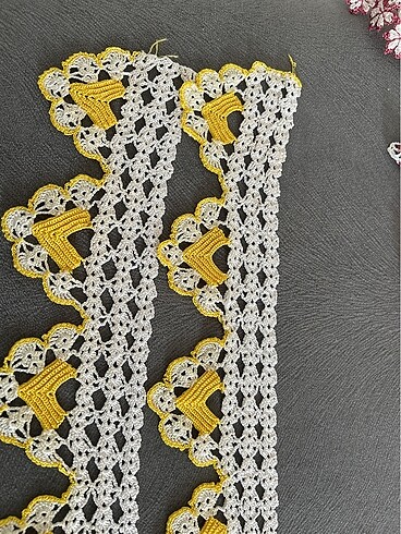 El örmesi tığ havlu kenarı - Görsel 2