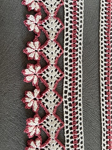 El örmesi tığ havlu kenarı - Görsel 4