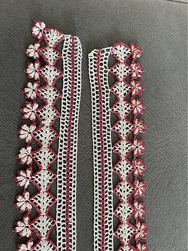 El örmesi tığ havlu kenarı - Görsel 2