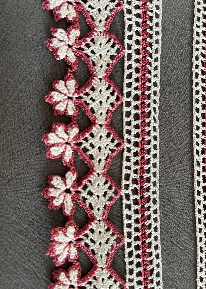 El örmesi tığ havlu kenarı - Görsel 4