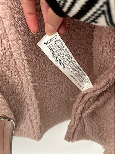 xs Beden pembe Renk Bershka ceket
