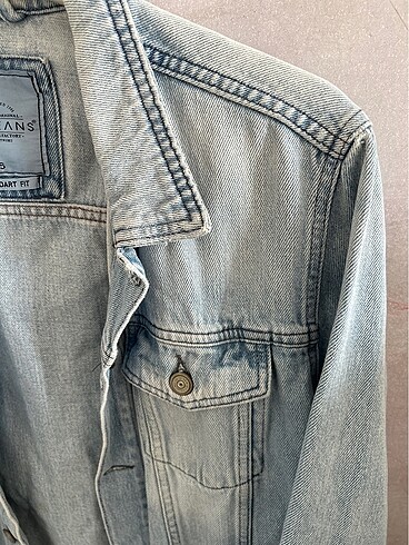 Mavi kot ceket - Görsel 5