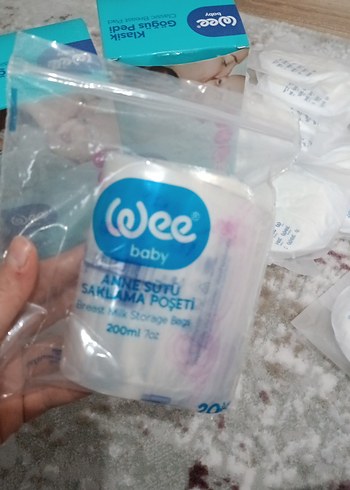 Wee Baby Klasik Göğüs Pedi 40'lı Beyaz - Görsel 3