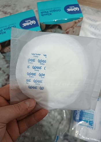 Wee Baby Klasik Göğüs Pedi 40'lı Beyaz - Görsel 2