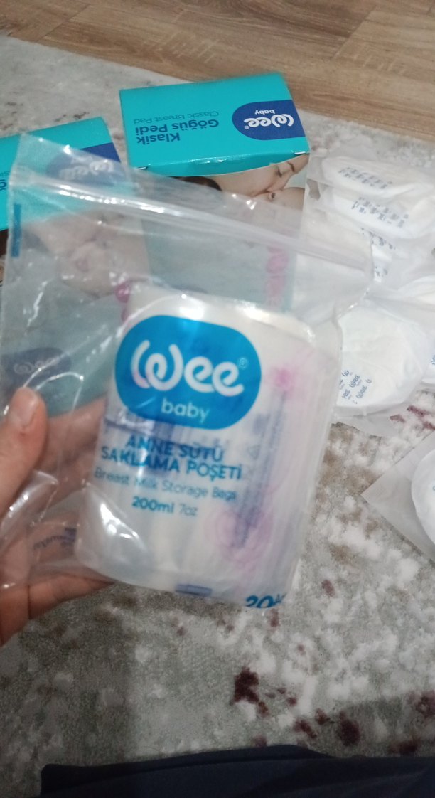 Wee Baby Klasik Göğüs Pedi 40'lı Beyaz - Görsel 3