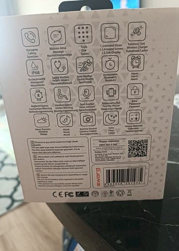 Sword SW-QUA Diamond Bluetooth Akıllı Saat - Görsel 4