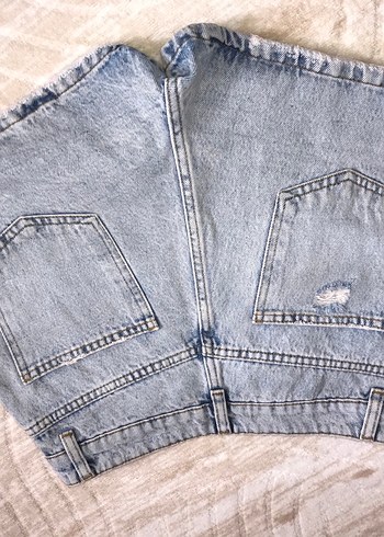 Milla Mavi Mini Kot Şort - Görsel 2