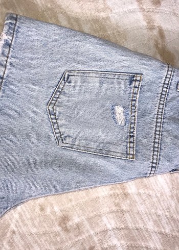 Milla Mavi Mini Kot Şort - Görsel 3