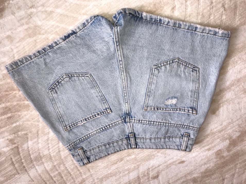 Milla Mavi Mini Kot Şort - Görsel 2