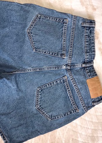 Zara Midi Denim Şort - Görsel 2