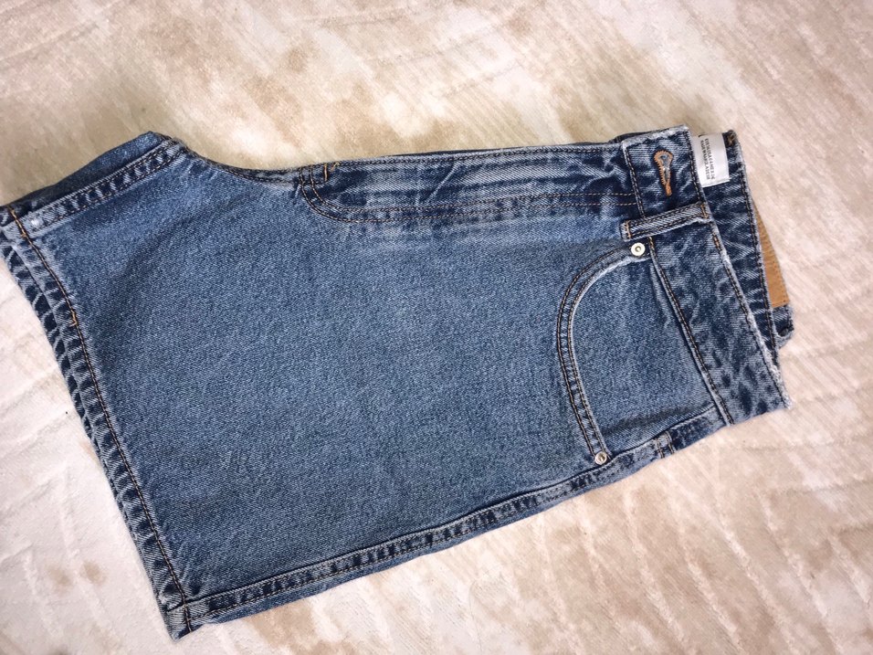 Zara Midi Denim Şort - Görsel 4