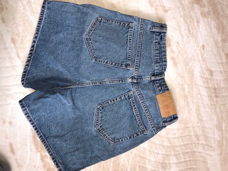 Zara Midi Denim Şort - Görsel 2