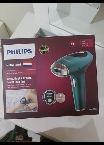 Philips lazer epilasyon 