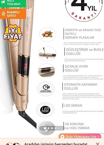 Saç düzleştiricisi - Görsel 3