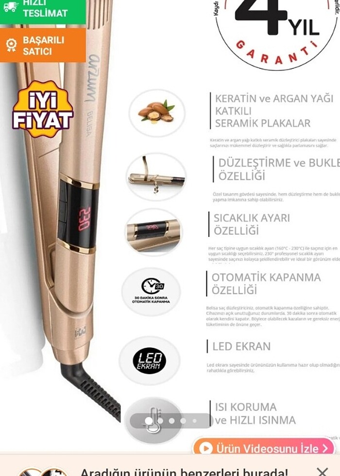 Saç düzleştiricisi - Görsel 3