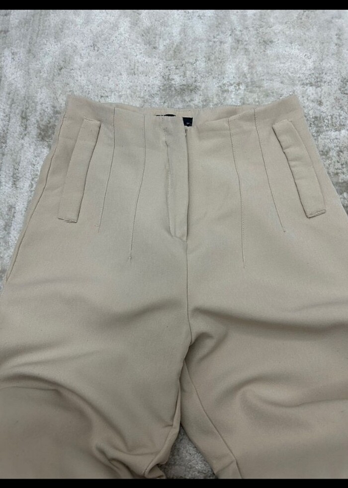 Kadın yüksek bel pantolon - Görsel 3