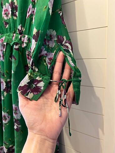 36 Beden çeşitli Renk Massimo Dutti viskoz elbise