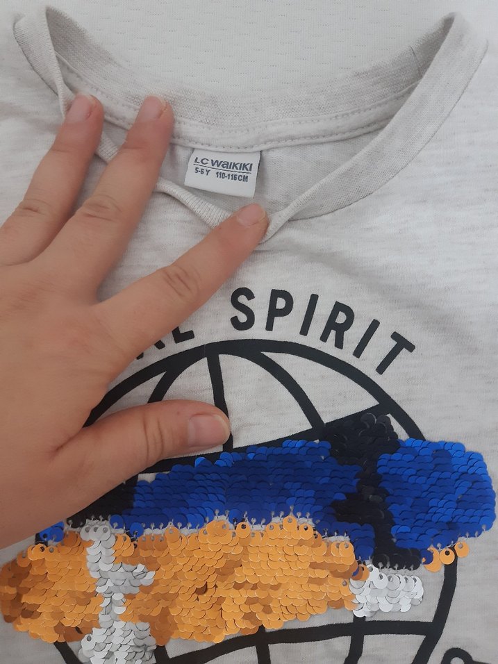 Gri Streetwear pullu - Görsel 2