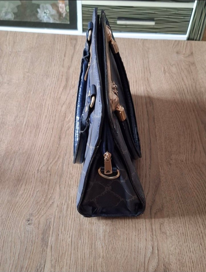 LACİVERT KADIN ÇANTASI - Görsel 5