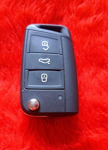 VOLKSWAGEN GOLF ORJİNAL YEDEK ANAHTAR - Görsel 3