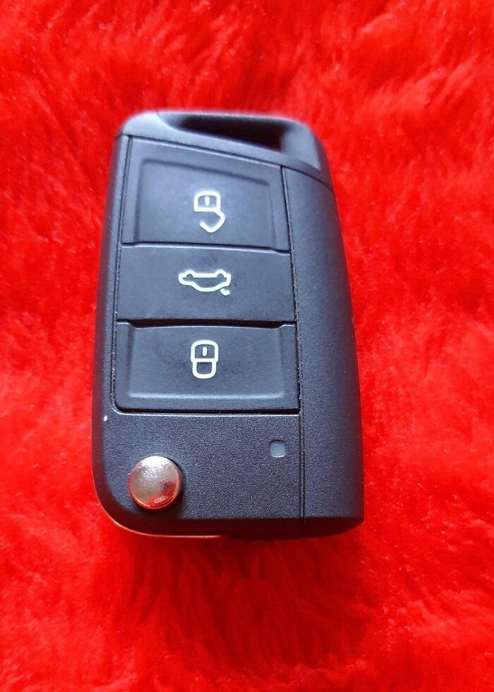 VOLKSWAGEN GOLF ORJİNAL YEDEK ANAHTAR - Görsel 3