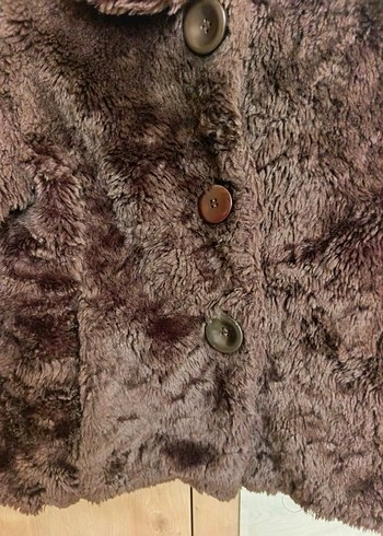 Zara Kız Çocuk Suni Kürk Ceket - Görsel 3