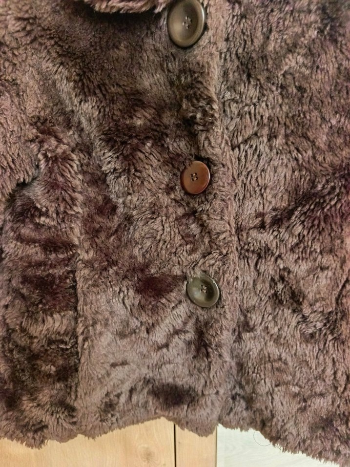 Zara Kız Çocuk Suni Kürk Ceket - Görsel 3