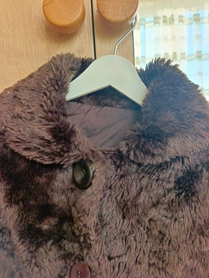 Zara Kız Çocuk Suni Kürk Ceket - Görsel 2