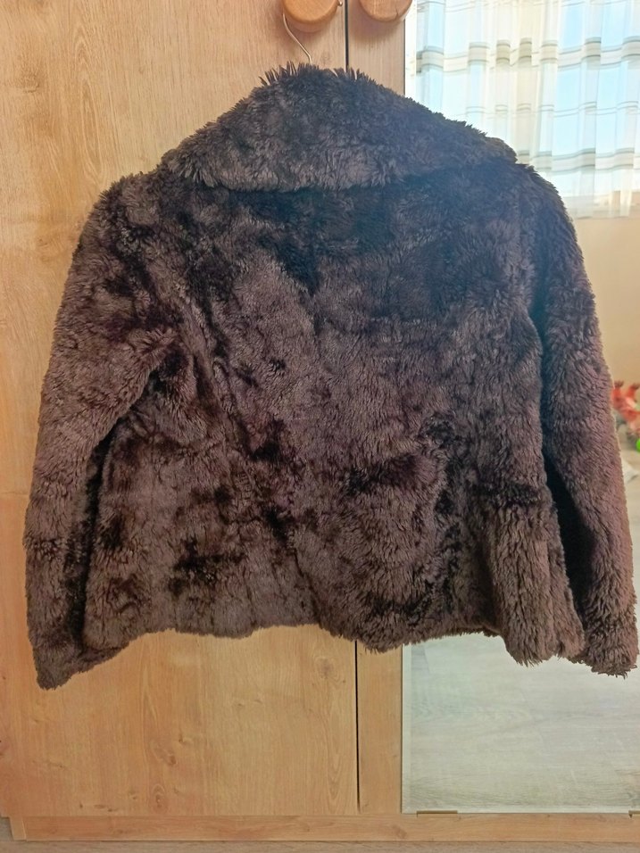 Zara Kız Çocuk Suni Kürk Ceket - Görsel 5