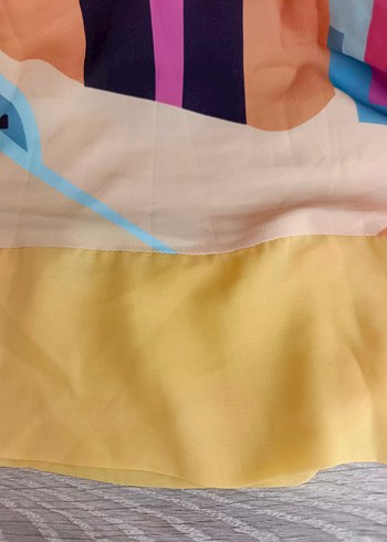 Setre marka renkli elbise - Görsel 5