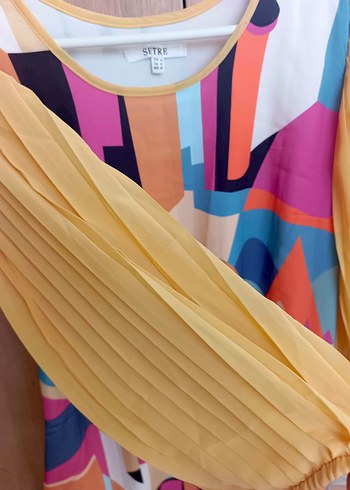 Setre marka renkli elbise - Görsel 4