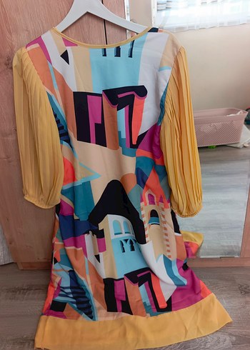 Setre marka renkli elbise - Görsel 2