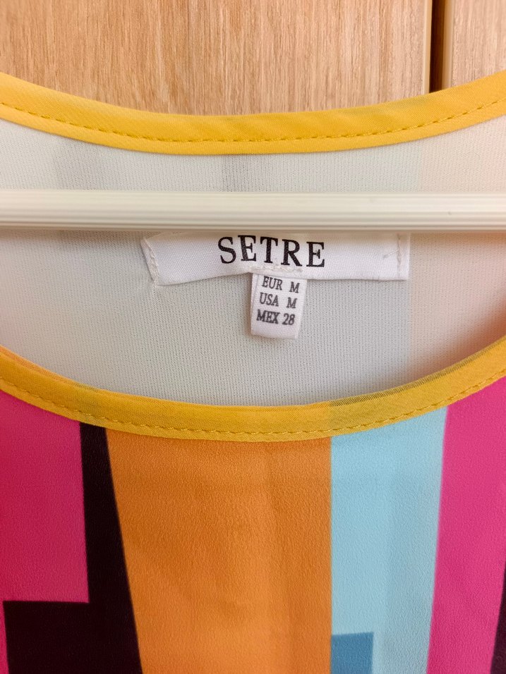 Setre marka renkli elbise - Görsel 3