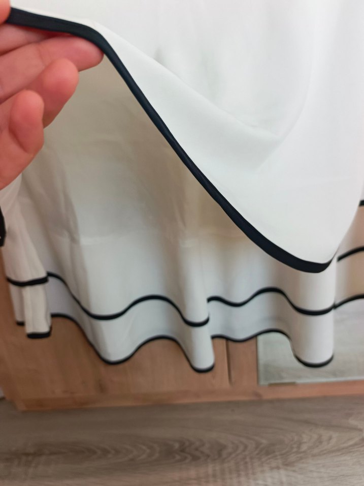 Ekru Midi Etek - Görsel 4