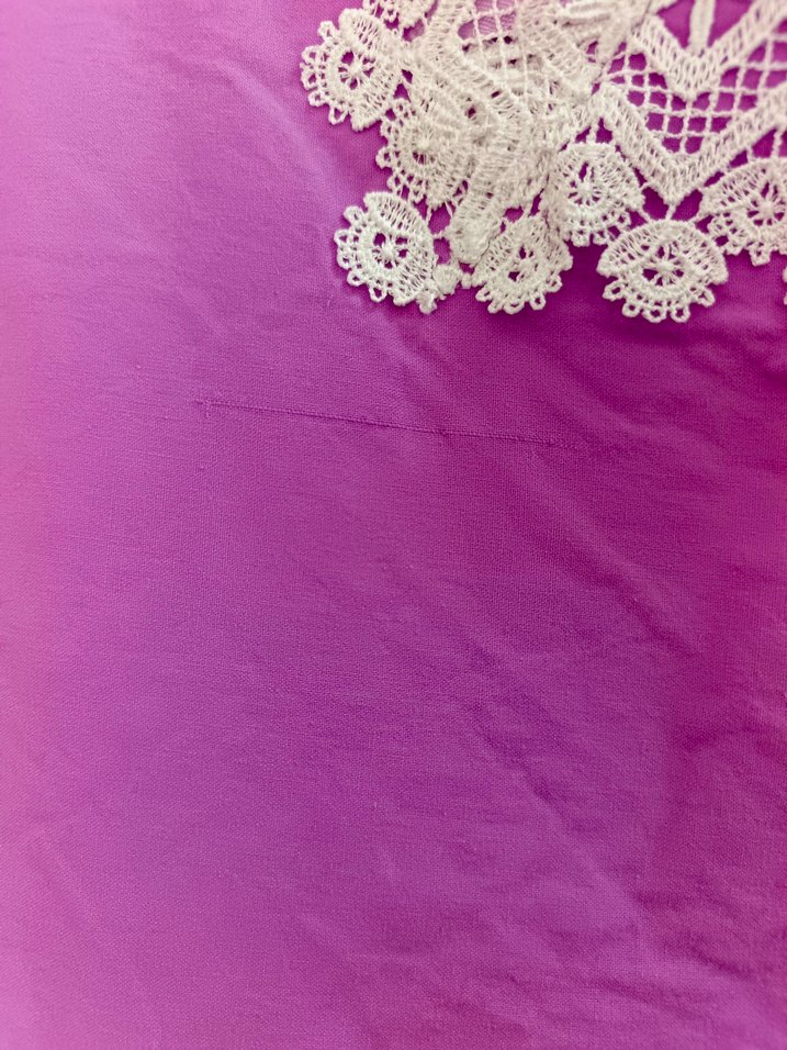 Mor Nakışlı Yatak Örtüsü - Görsel 4