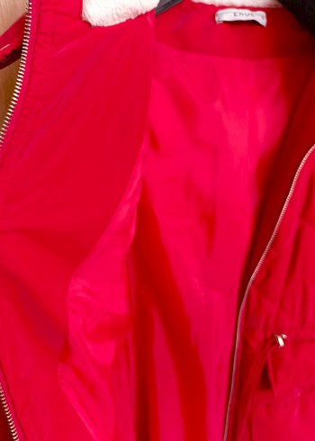 Ekol Kırmızı Mont - Görsel 3