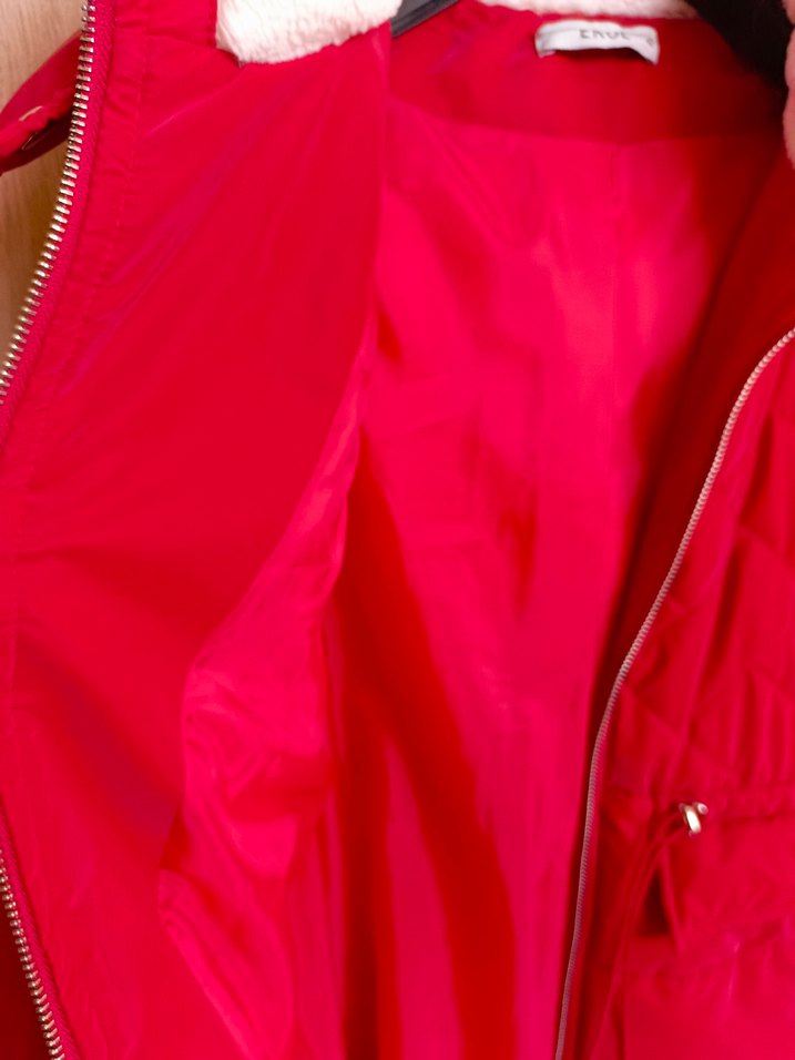 Ekol Kırmızı Mont - Görsel 3