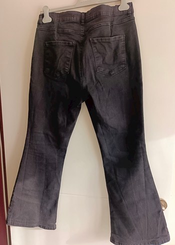 Antrasit kadın kot pantolon - Görsel 2