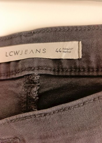 Antrasit kadın kot pantolon - Görsel 4