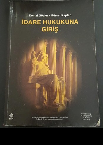 İdare Hukukuna Giriş - Kemal Gözler & Gürsel Kaplan