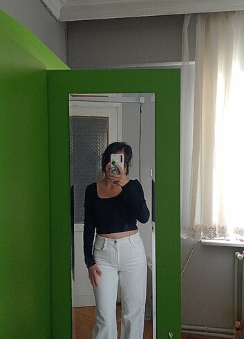 s Beden beyaz Renk Beyaz zara pantolon 