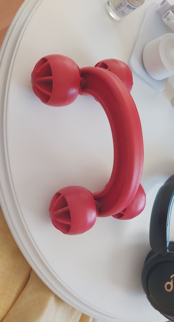 Kırmızı Pilates Masaj Halkası - Görsel 2