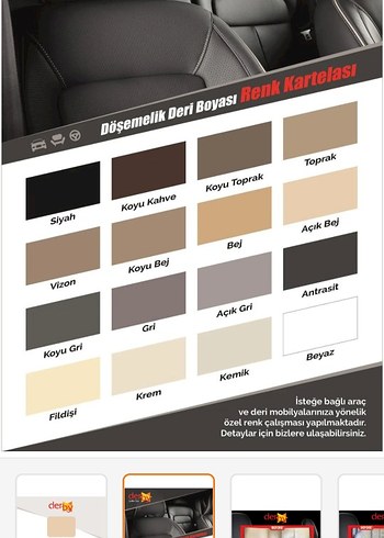 Derby Açık Bej Deri Temizleme Seti - Görsel 2