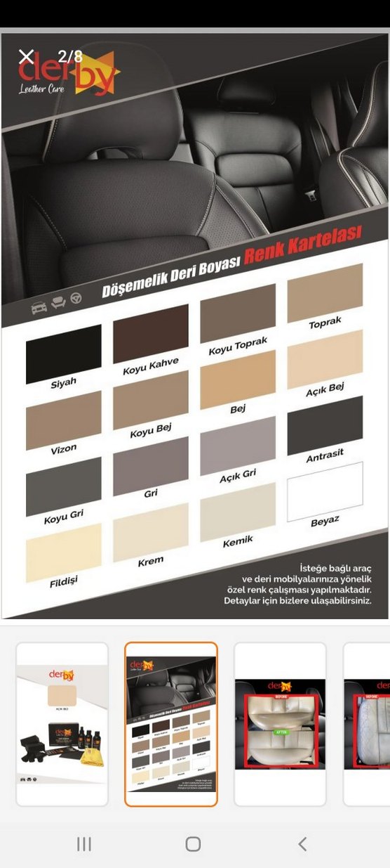 Derby Açık Bej Deri Temizleme Seti - Görsel 2