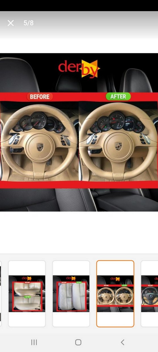 Derby Açık Bej Deri Temizleme Seti - Görsel 5