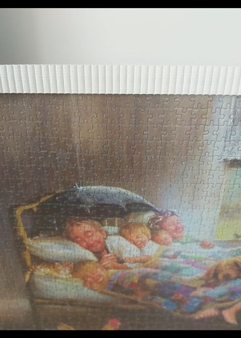 Beyaz Çerçeveli Gri Puzzle - Görsel 6