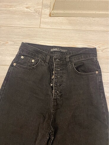 Siyah jean pantolon - Görsel 2