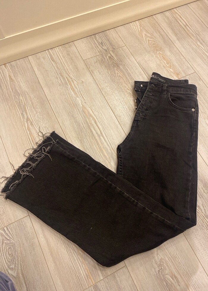 Siyah jean pantolon - Görsel 5